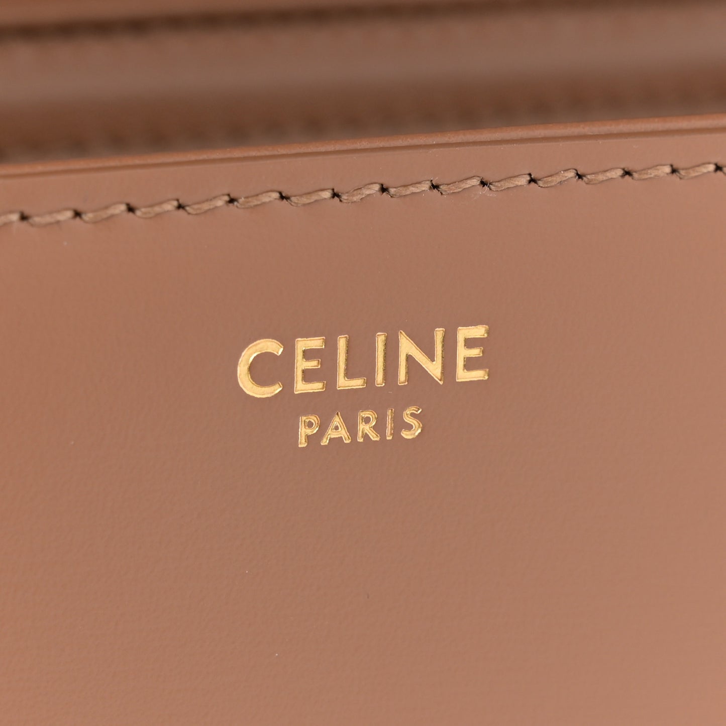 Shiny Calfskin Teen Triomphe Bronze