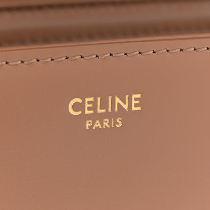 Celine Shiny Calfskin Teen Triomphe Bronze 6 of 12