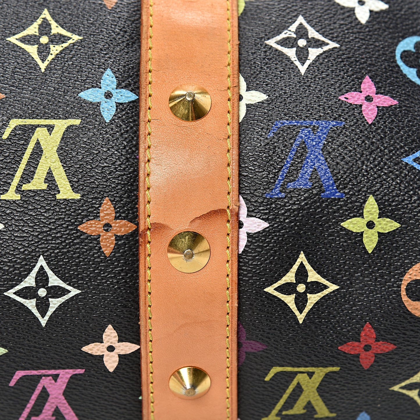 Monogram Multicolor Keepall 45 Black
