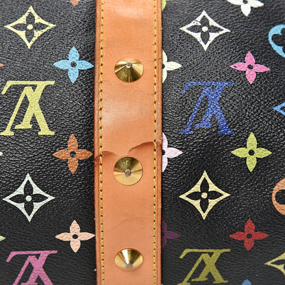Louis Vuitton Monogram Multicolor Keepall 45 Black 13 of 27