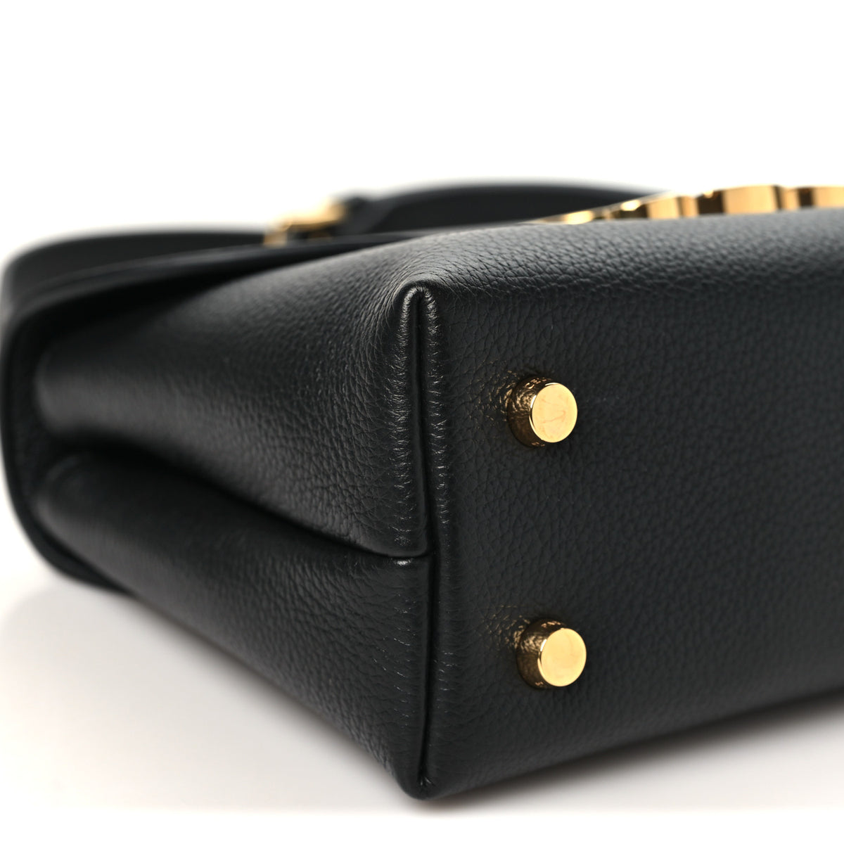 Supple Grained Calfskin Teen Nino Black