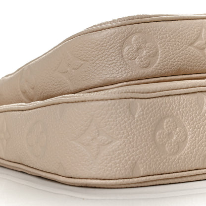 Louis Vuitton Empreinte Monogram Giant Multi Pochette Accessories Cream 9 of 12