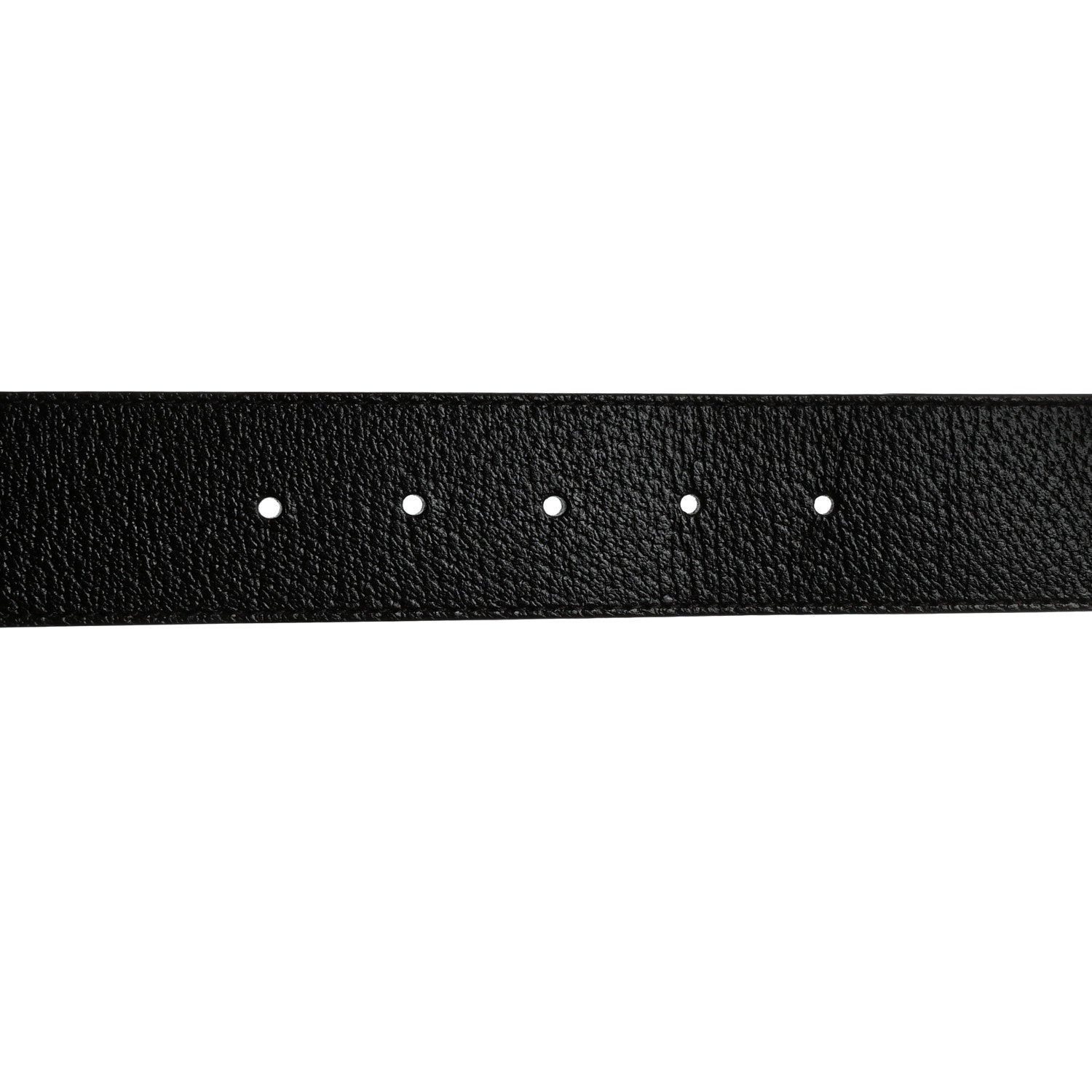 Gucci Textured Dollar Calfskin Double G 40mm Belt 105 42 Dark Cocoa 3 of 6