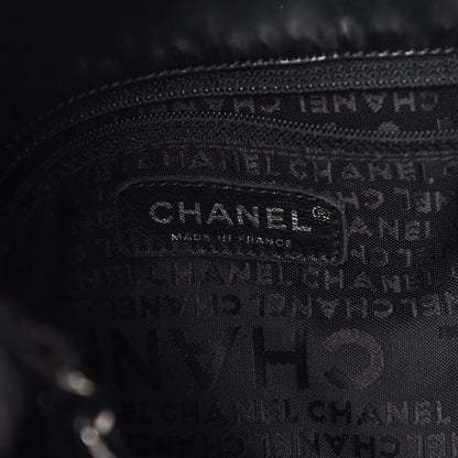 Chanel Vinyl XL Coco Cabas Black 7 of 22