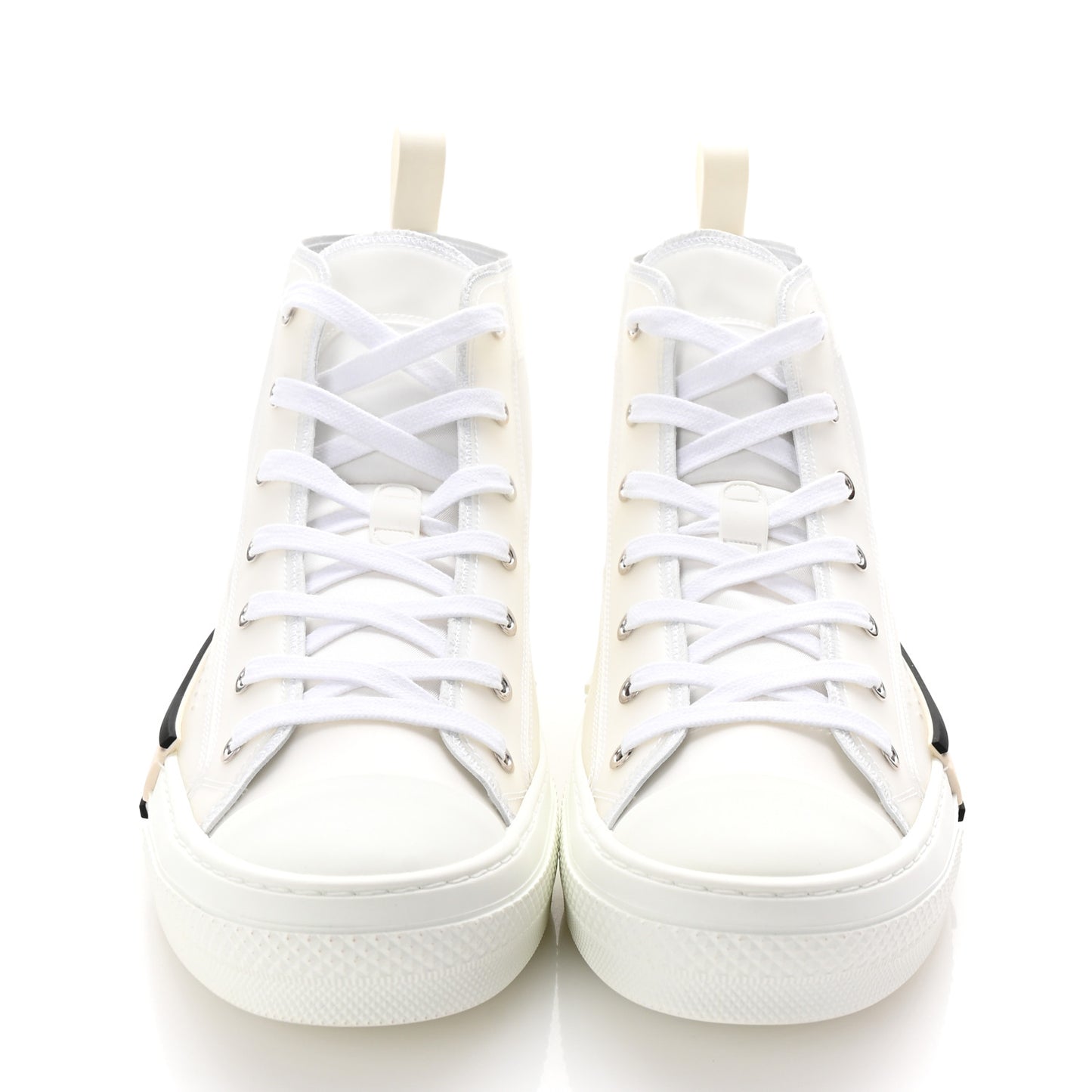 Canvas Mens B23 High Top Sneakers 42 White