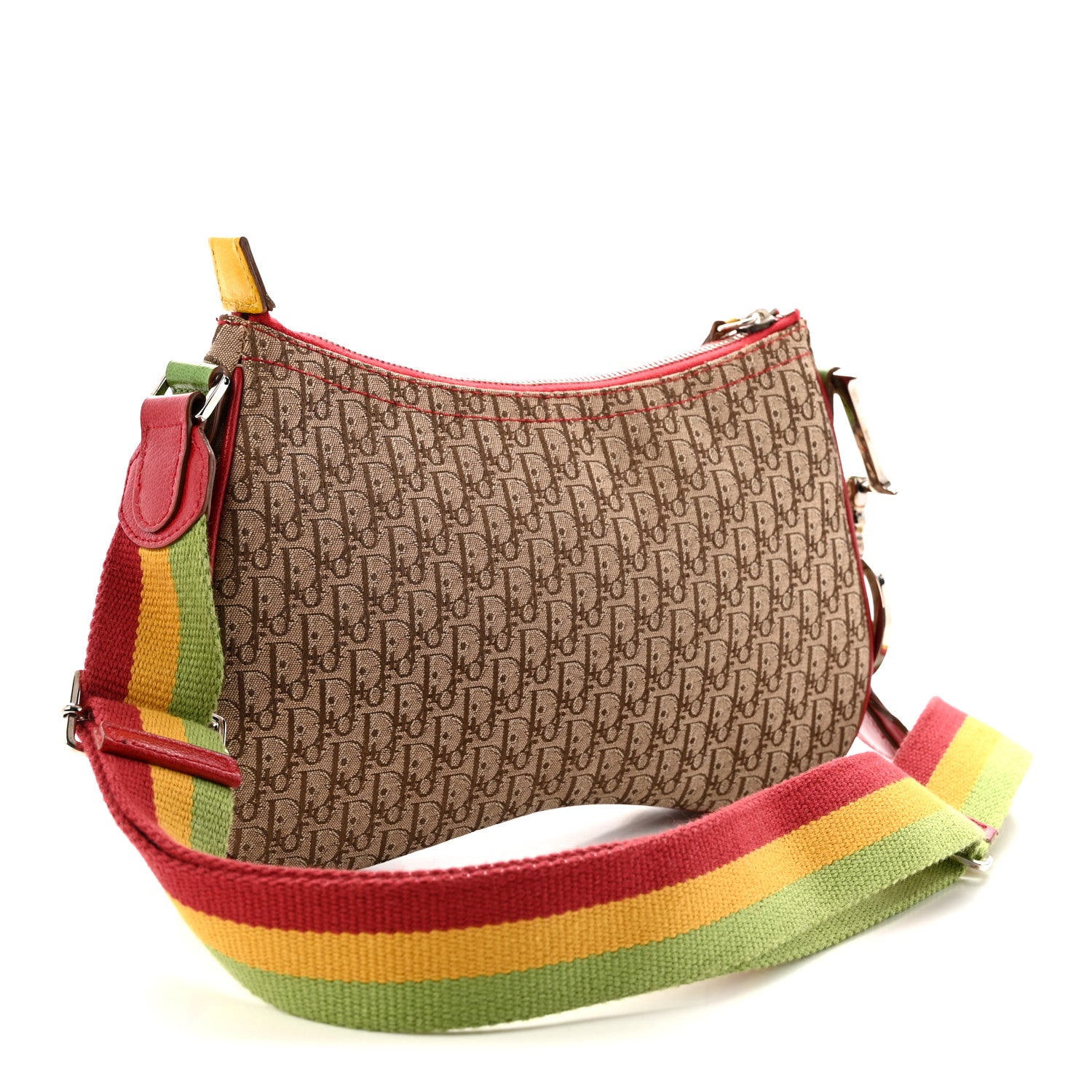 Christian Dior Monogram Rasta Double Saddle Beige Saddle Beige 3 of 11