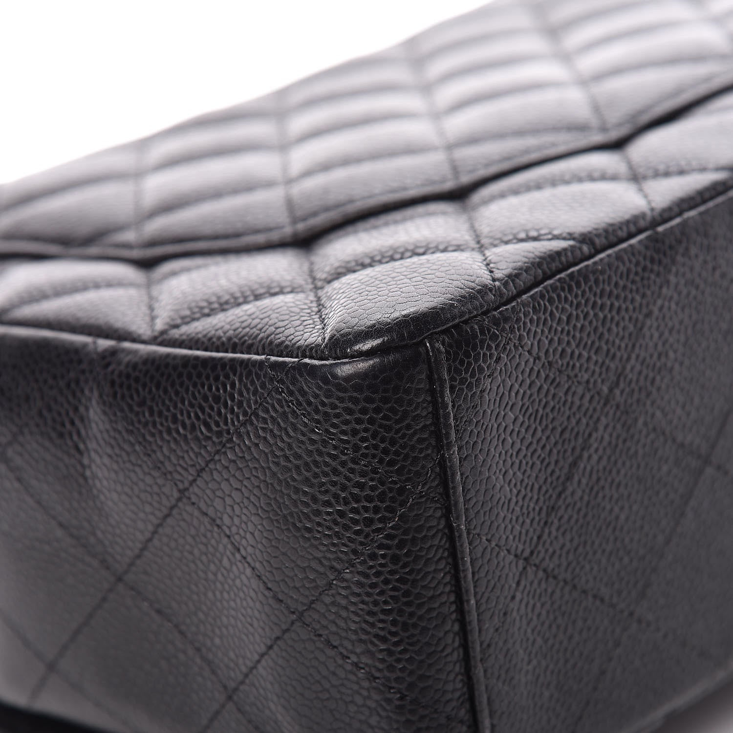 Chanel Caviar Quilted Maxi Double Flap Black 14 of 15
