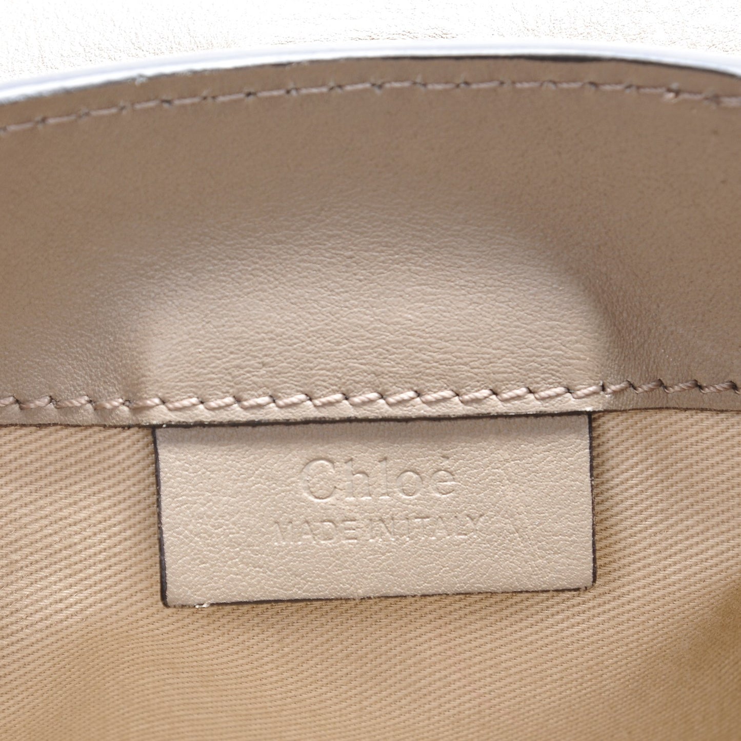 Suede Calfskin Mini Faye Backpack Motty Grey