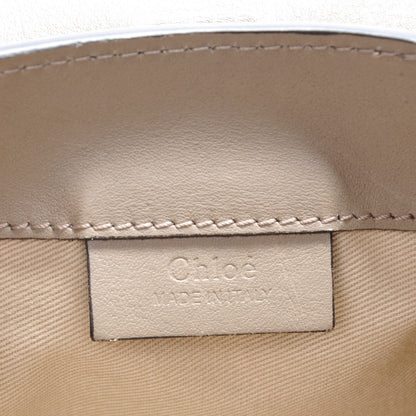 Chloe Suede Calfskin Mini Faye Backpack Motty Grey 8 of 9