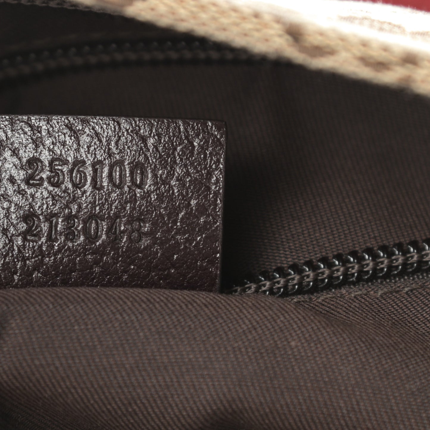 Monogram Signature Web Small Messenger Brown