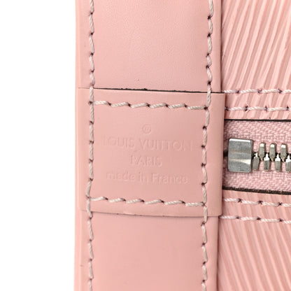 Louis Vuitton Epi Alma BB Rose Ballerine 6 of 13