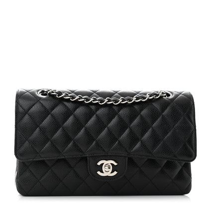 Chanel Caviar Quilted Medium Double Flap Black 1 of 13