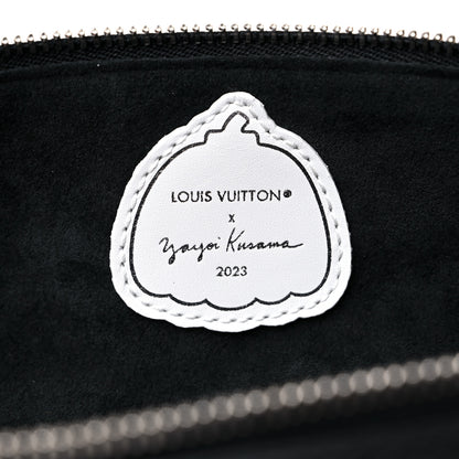 Louis Vuitton X YK Epi Infinity Dots Elizabeth Pencil Pouch Black White 6 of 9