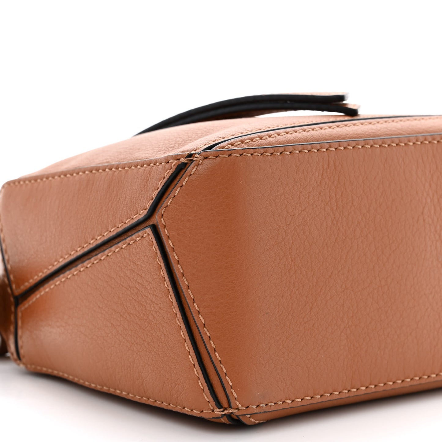 Calfskin Mini Puzzle Bag Tan