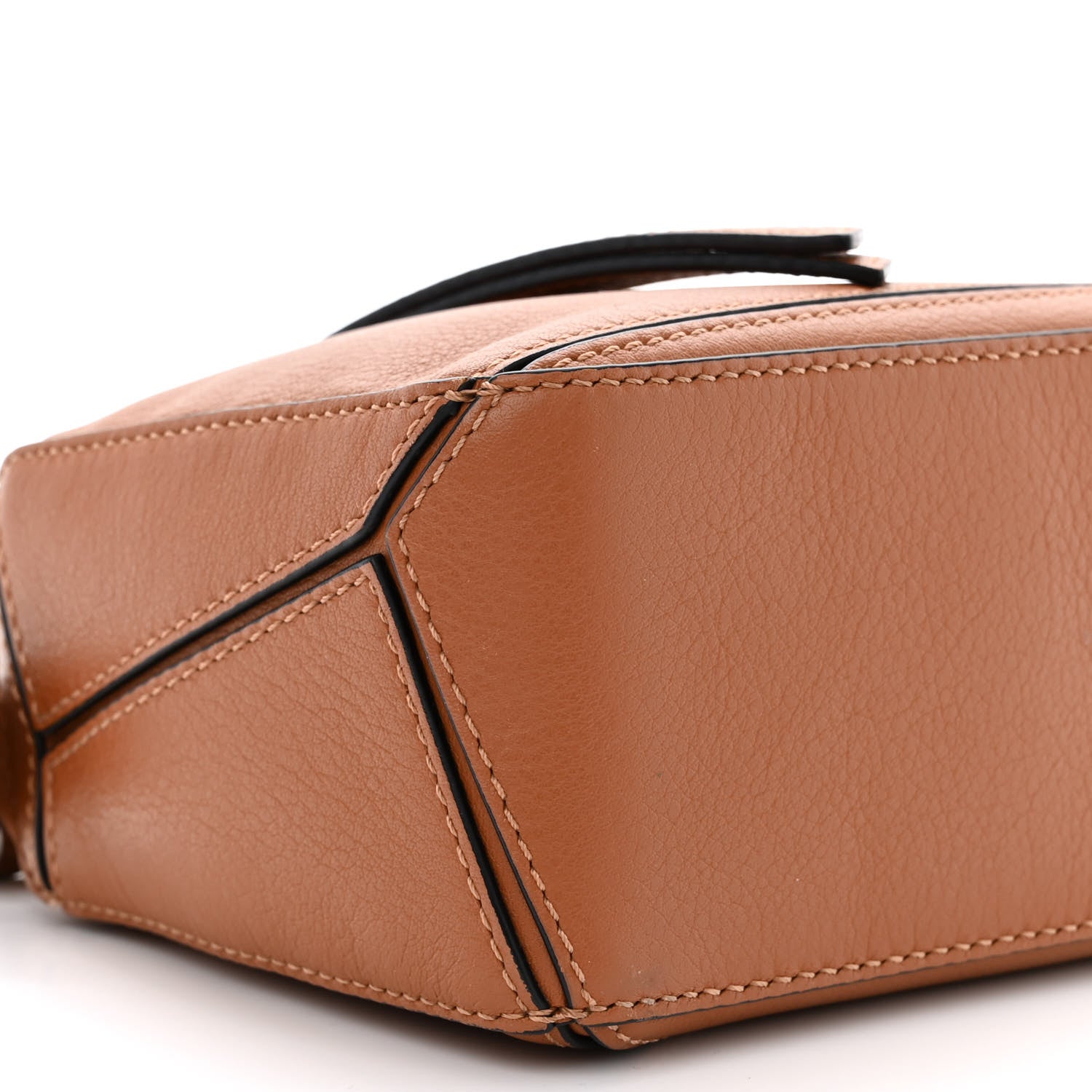 Loewe Calfskin Mini Puzzle Bag Tan 9 of 13