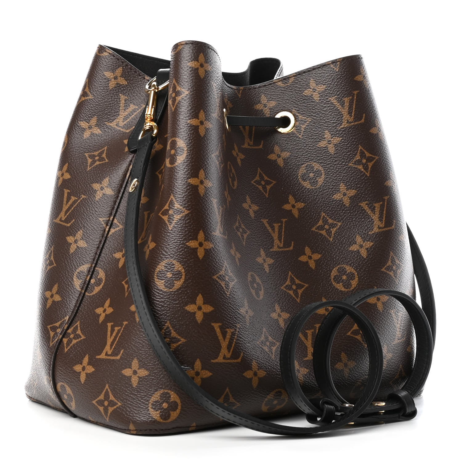 Louis Vuitton Monogram Neonoe MM Black 2 of 4