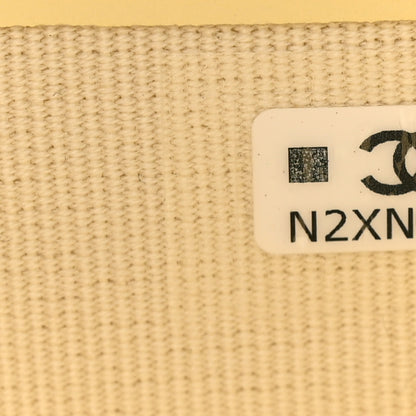 Chanel Caviar Quilted Compact Flap Wallet Light Yellow 8 of 9