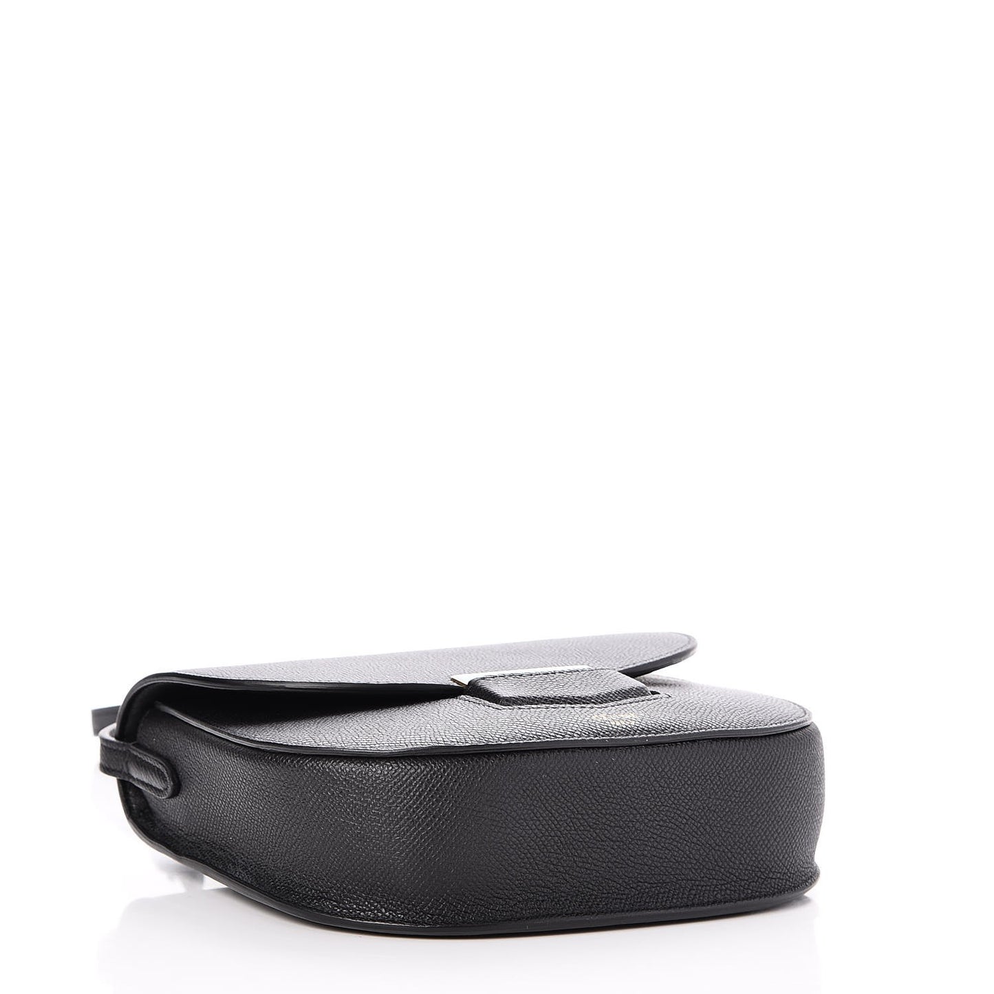 Grained Calfskin Small Trotteur Black