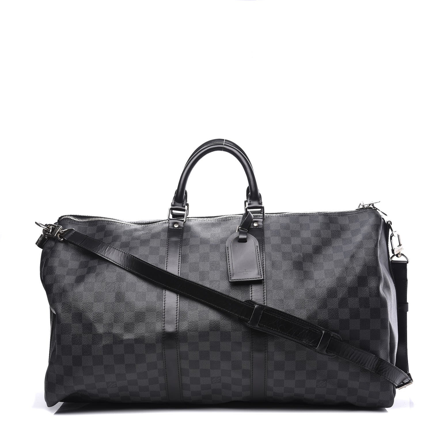 Louis Vuitton Damier Graphite Keepall Bandouliere 55 1 of 13