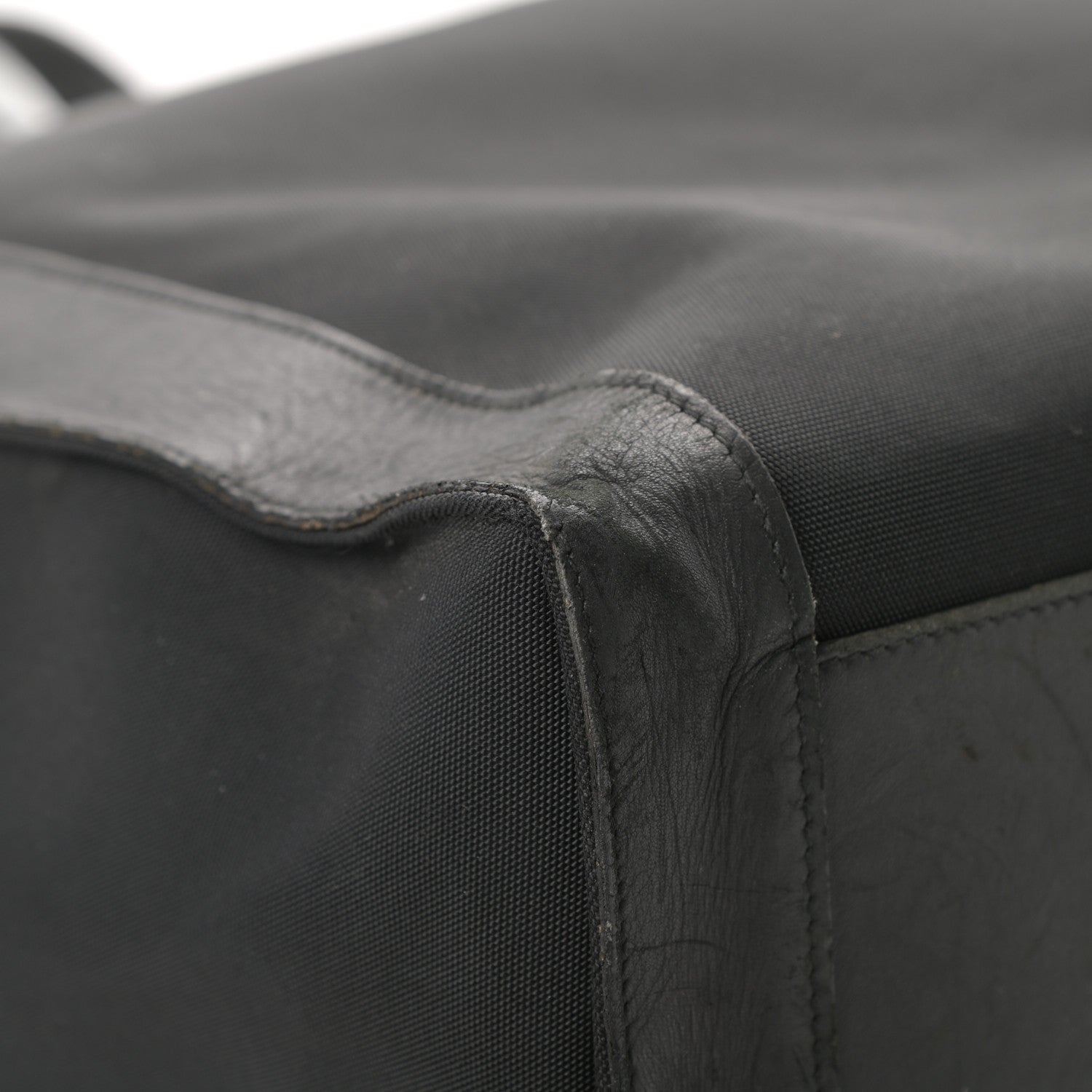 Gucci Nylon Calfskin Tote Black 11 of 20