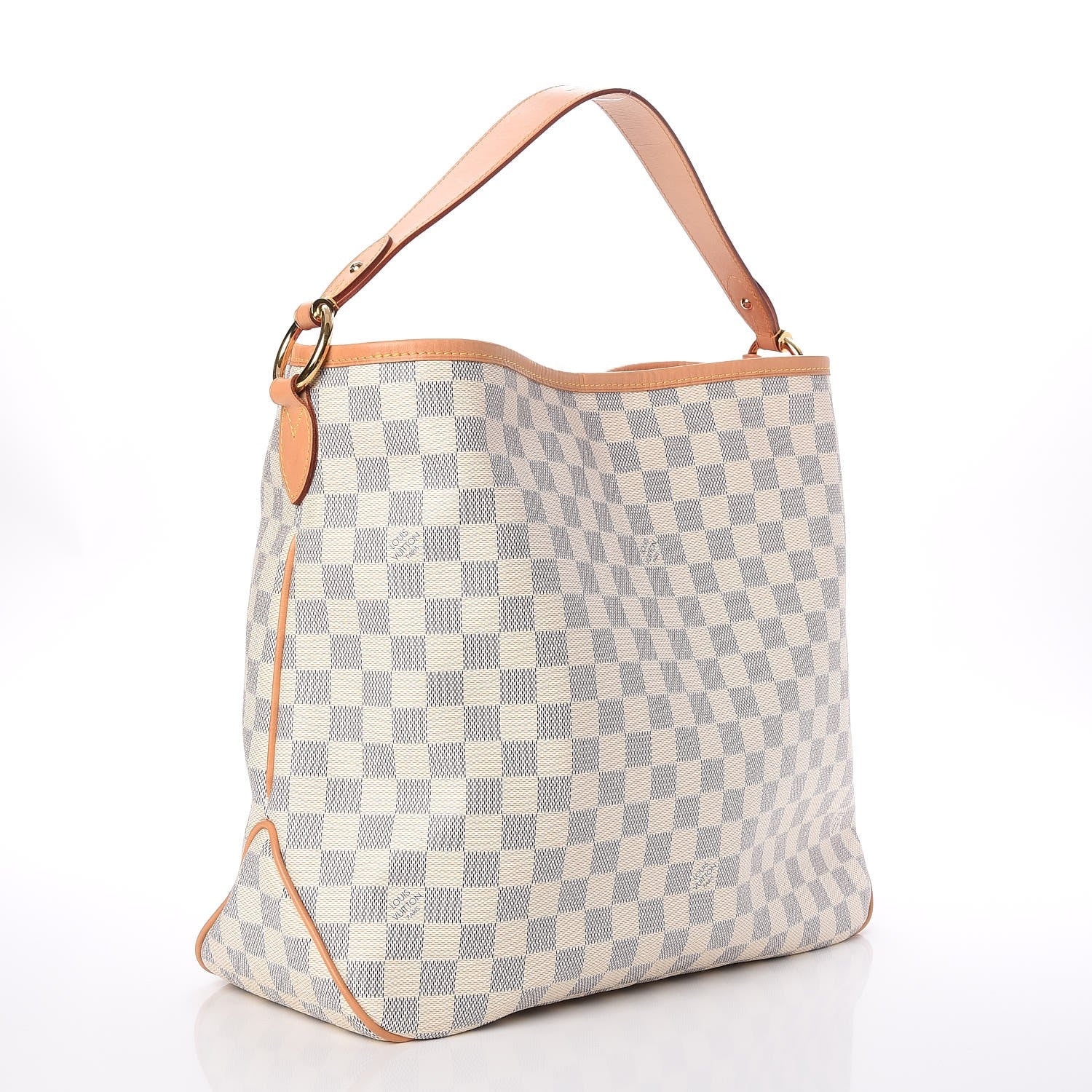 Louis Vuitton Damier Azur Delightful MM Pink 3 of 8