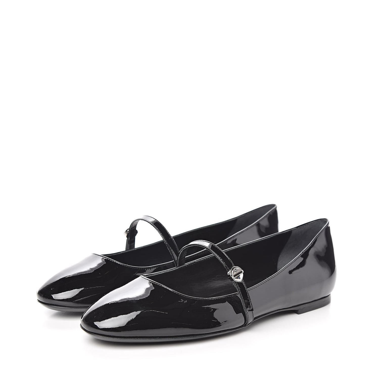 Patent Uniformes Ballet Flats 39 Black