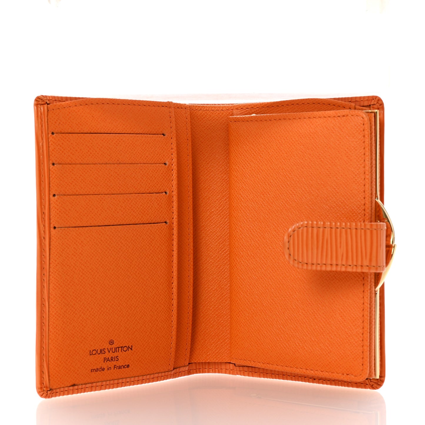Epi French Purse Wallet Mandarin