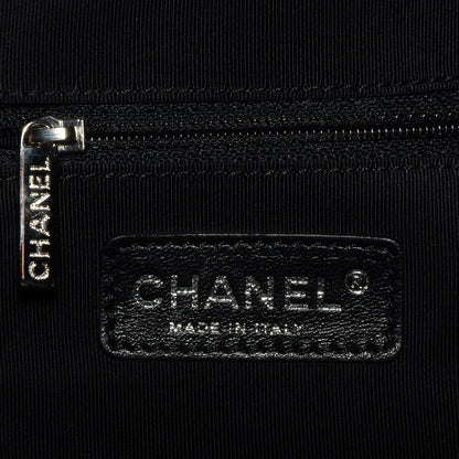 Chanel Vinyl Stretch Spirit Large Cabas Tote Black 6 of 7