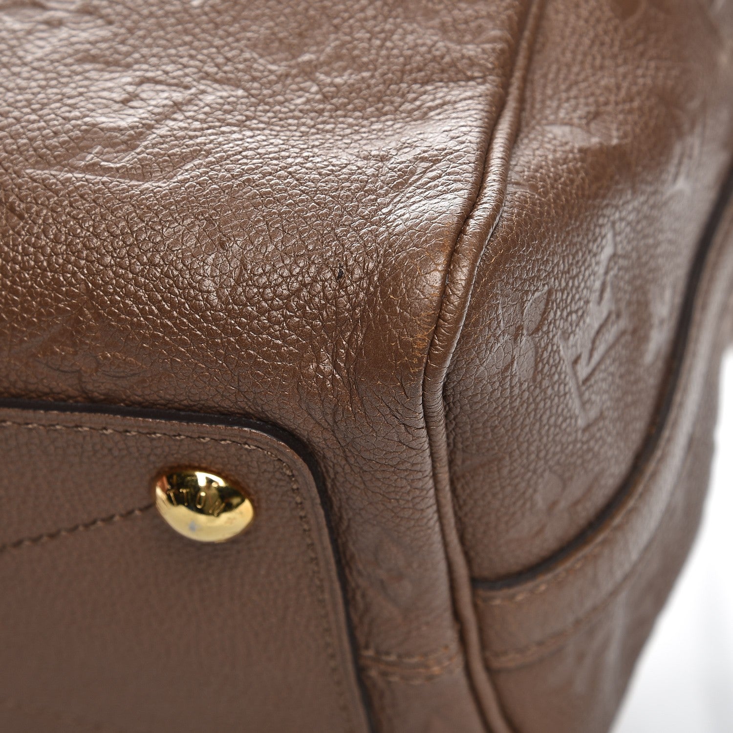 Louis Vuitton Empreinte Speedy Bandouliere 25 Bronze 12 of 13