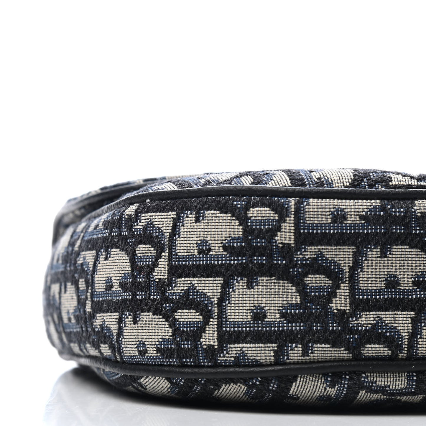 Oblique Mens Saddle Bag Blue