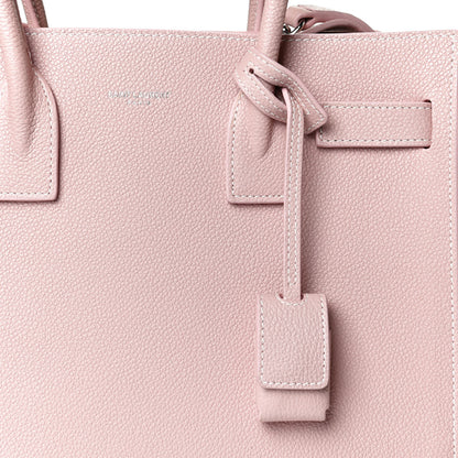Saint Laurent Grained Calfskin Baby Sac De Jour Antique Rose 10 of 10