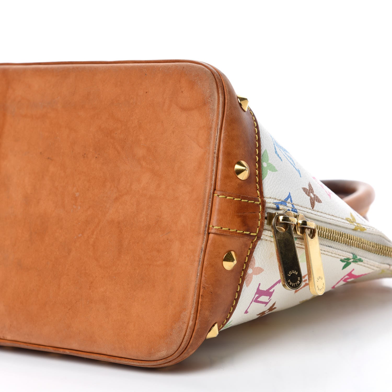 Louis Vuitton Monogram Multicolor Alma White 7 of 14