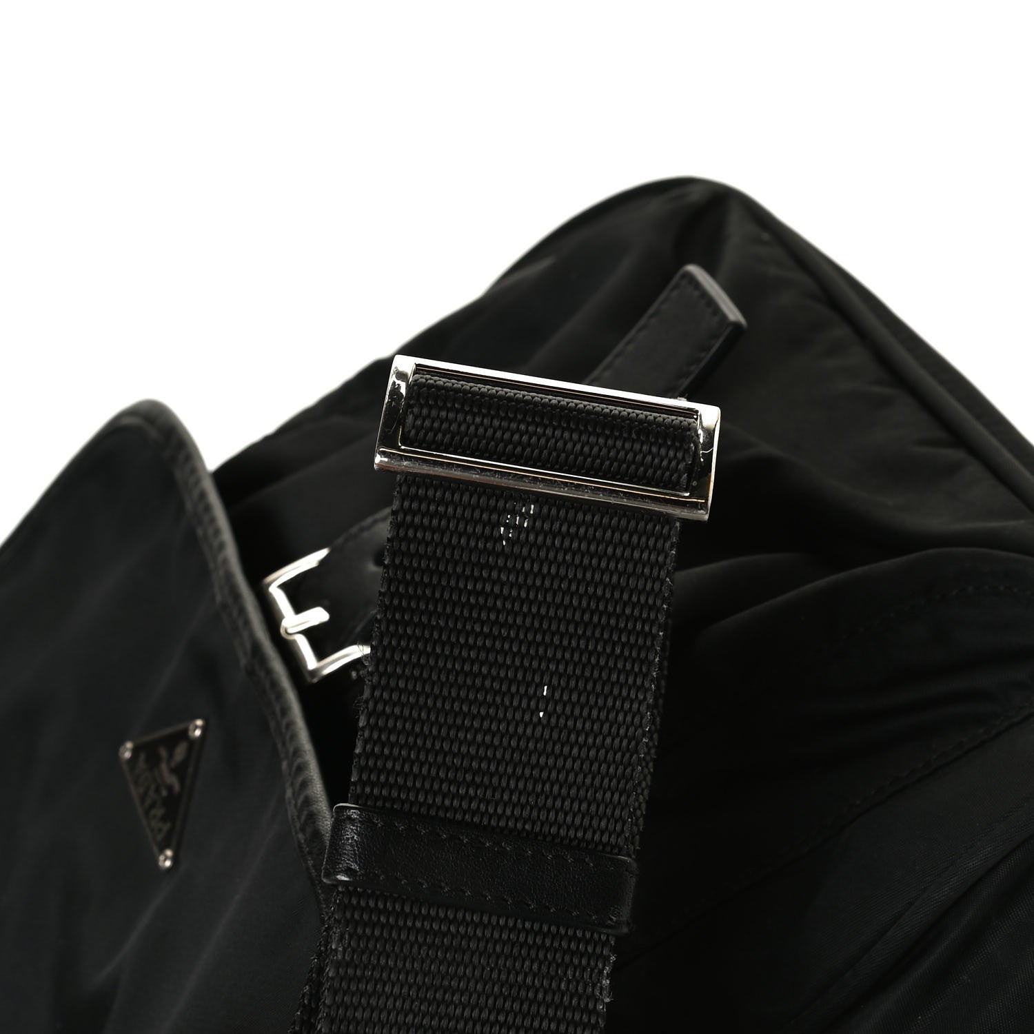 Prada Nylon Vela Sport Messenger Bag Black 15 of 16