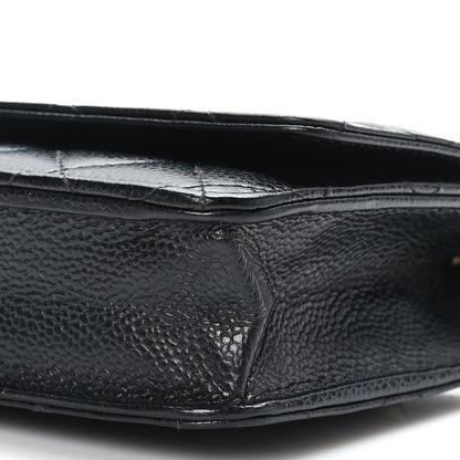Chanel Caviar Quilted Wallet on Chain WOC Black 10 of 10