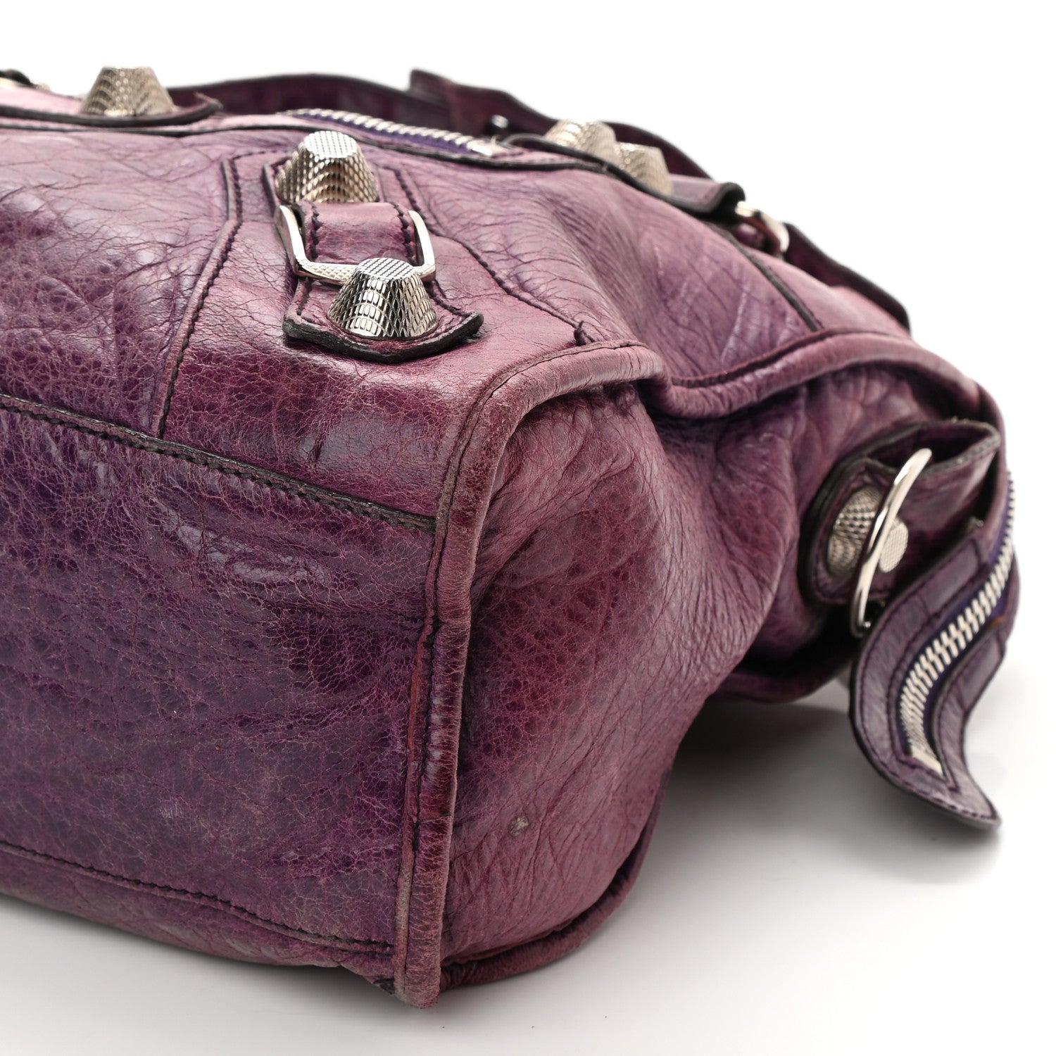 Balenciaga Agneau Giant 21 Silver Hardware City Murier 9 of 16