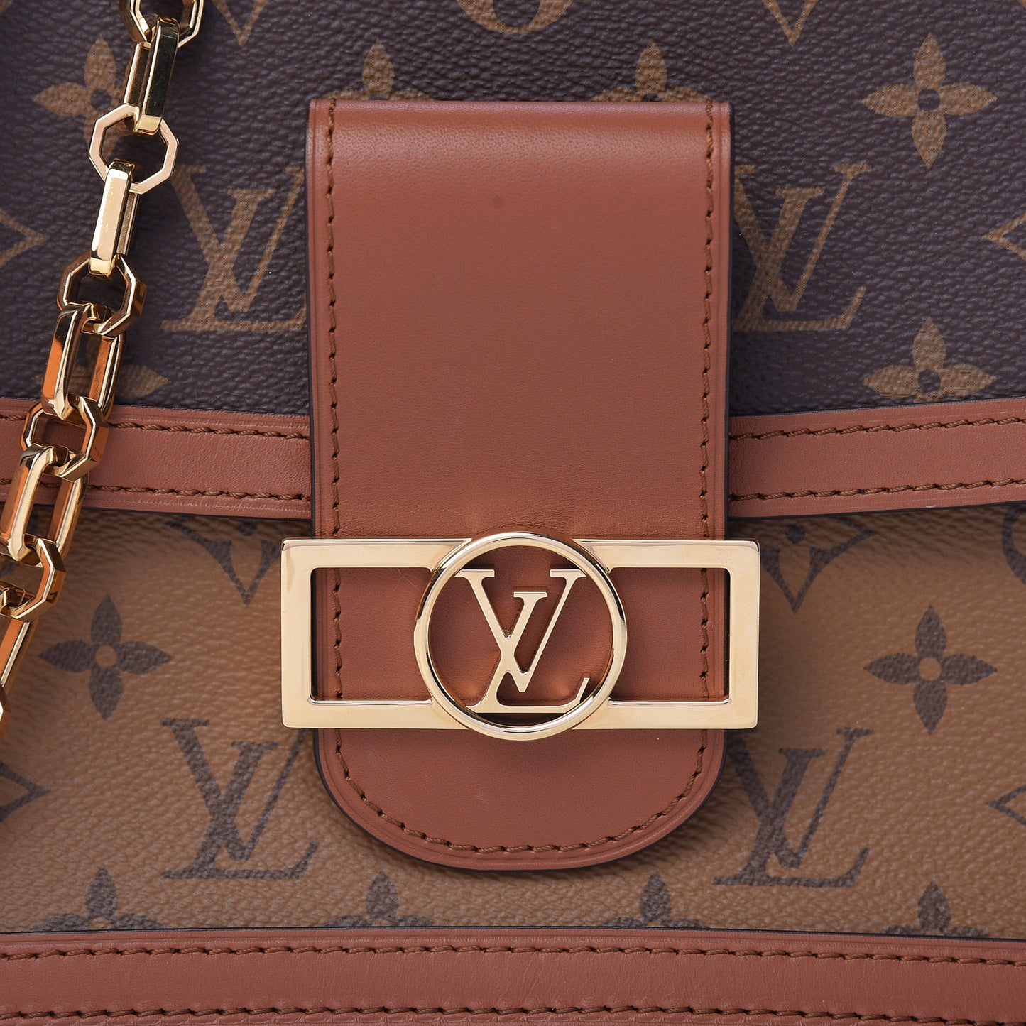 Reverse Monogram Dauphine MM