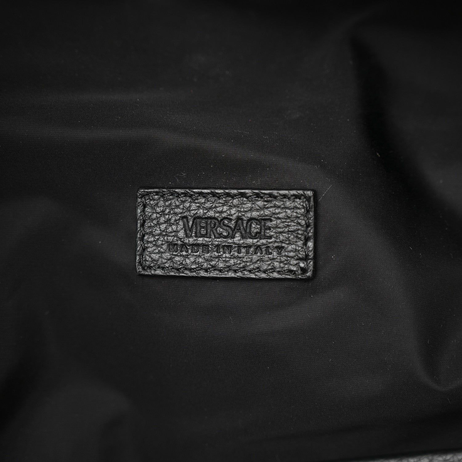 Versace Calfskin Medusa Backpack Black 6 of 12