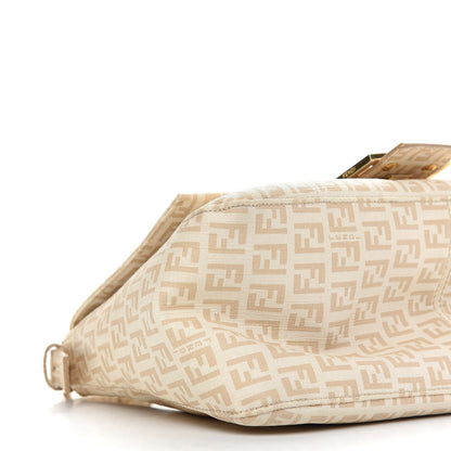 Fendi Zucchino Spalmati Forever Mama Baguette Crema Ecru 8 of 12