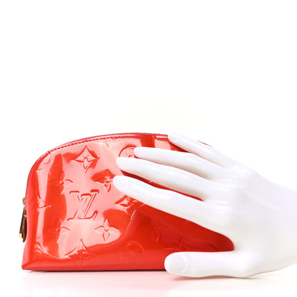 Louis Vuitton Vernis Cosmetic Pouch Cherry 2 of 9