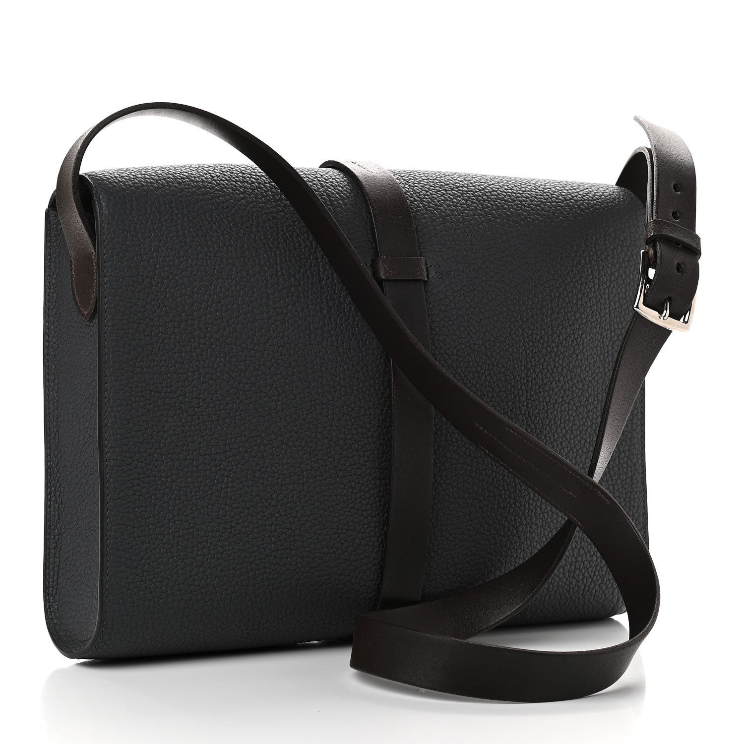 Hermes Taurillon Clemence Etriviere Messenger Ardoise 3 of 10