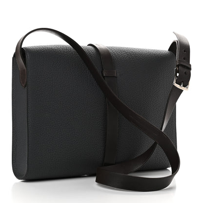 Hermes Taurillon Clemence Etriviere Messenger Ardoise 3 of 10