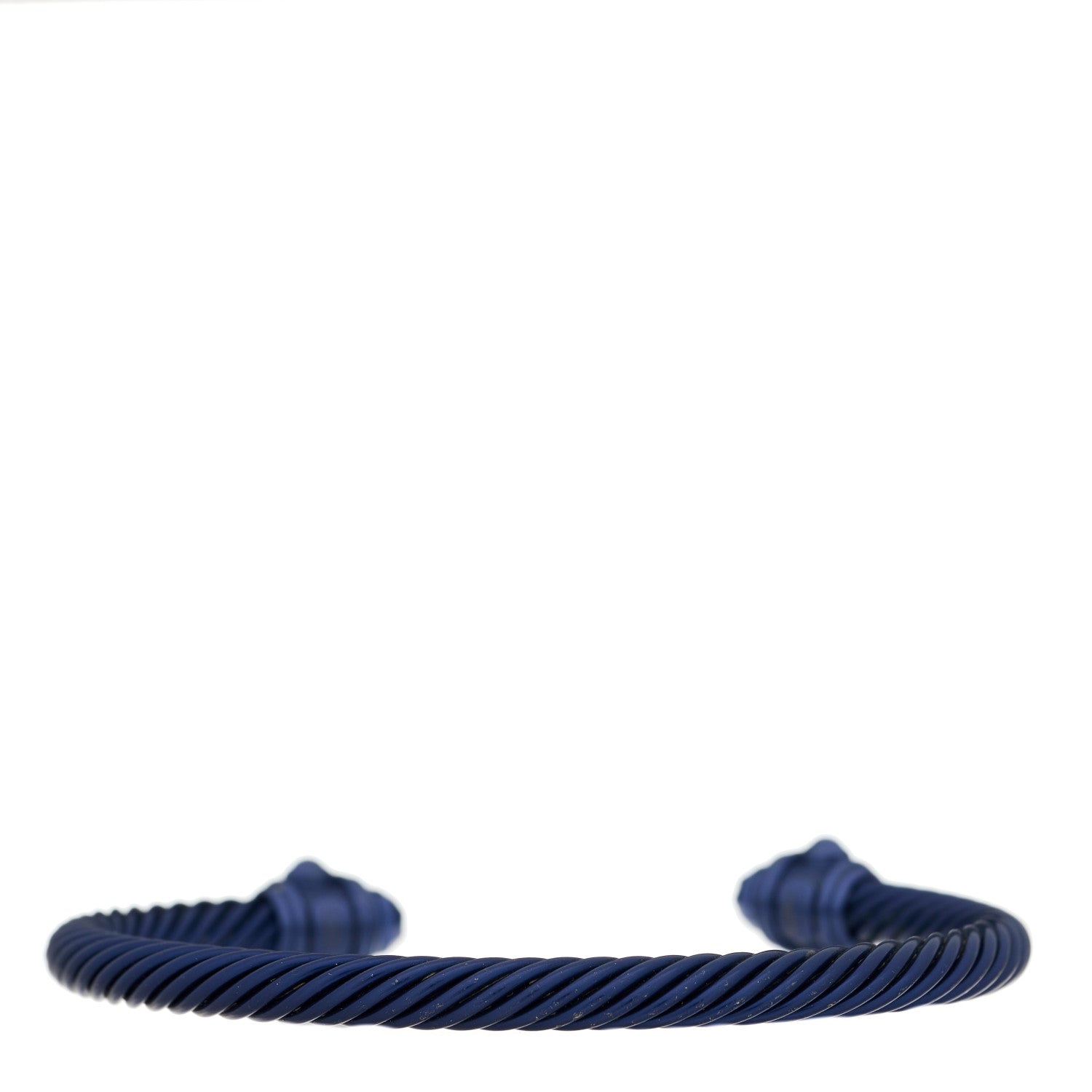 David Yurman Aluminum 5mm Renaissance Bracelet Blue 2 of 4