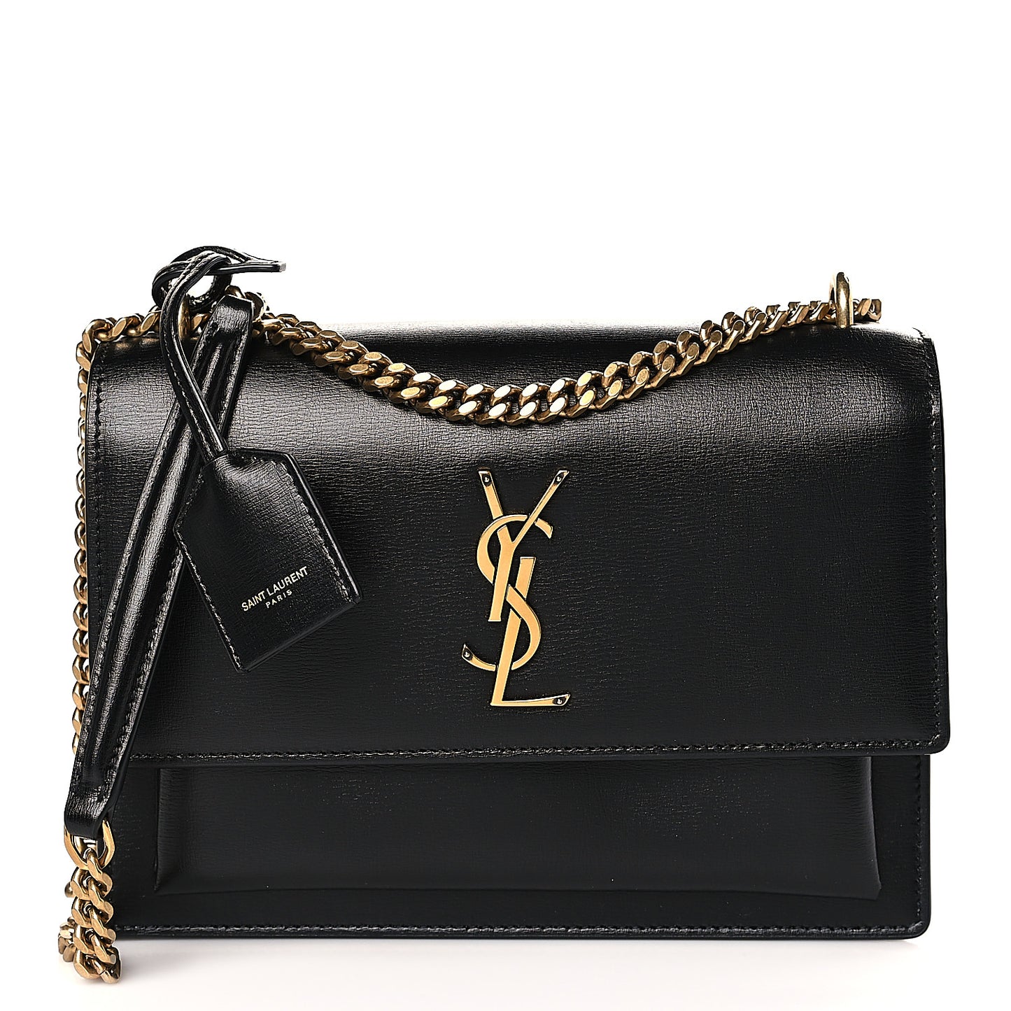 Calfskin Medium Monogram Sunset Black