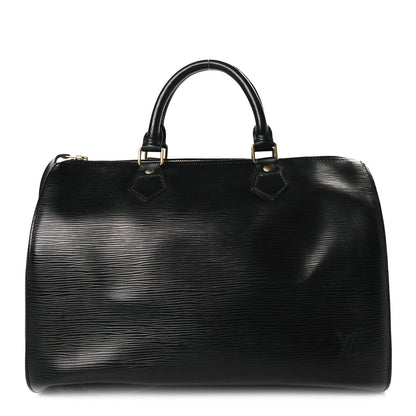Louis Vuitton Epi Speedy 30 Black 1 of 11