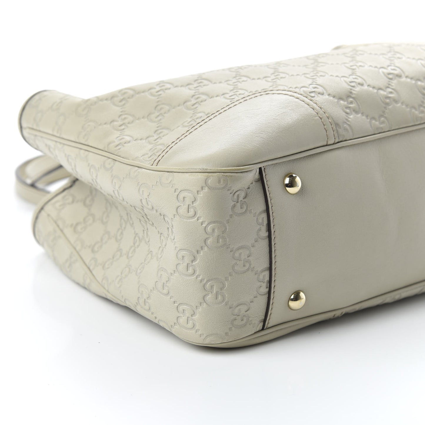 Guccissima Medium Princy Tote Off White