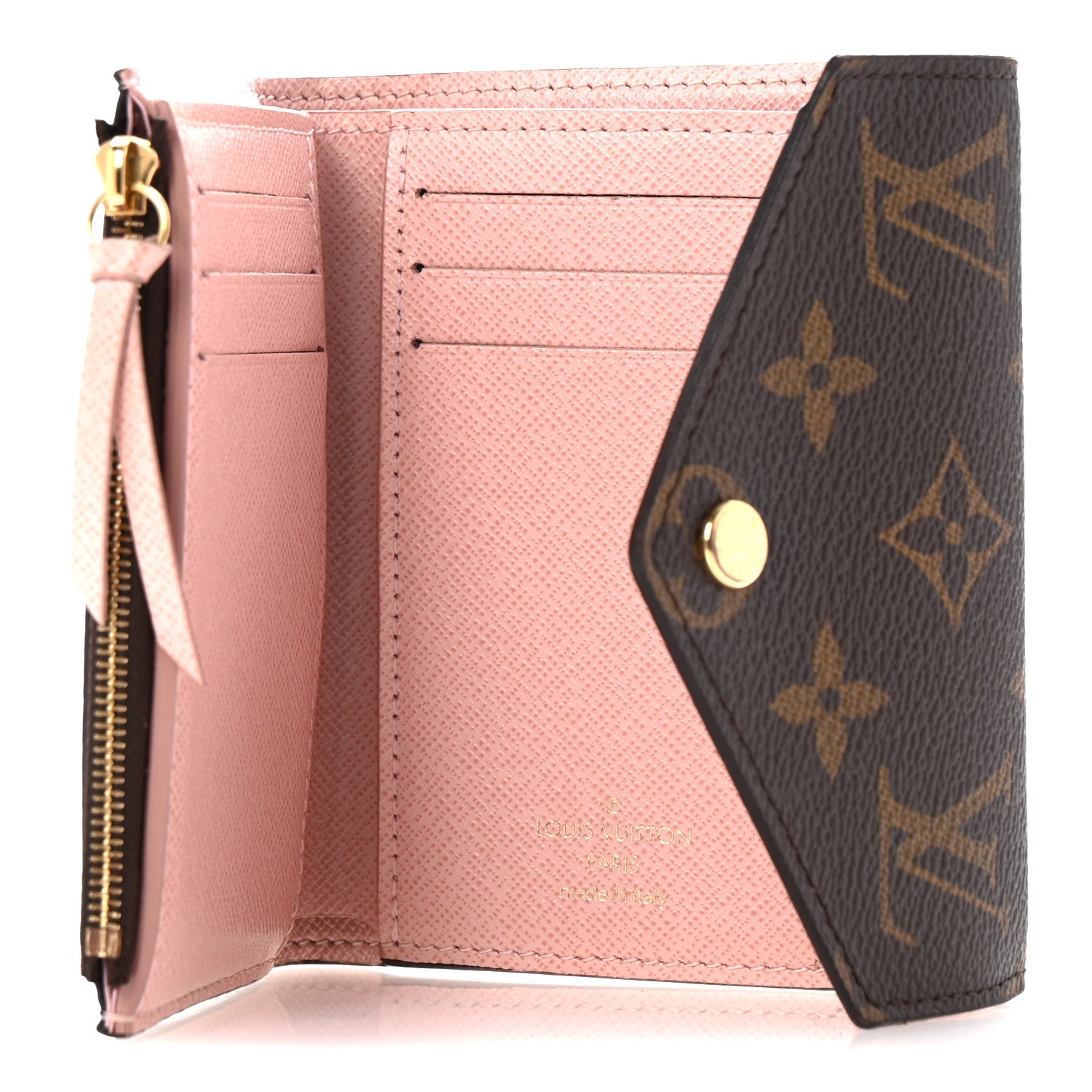 Louis Vuitton Monogram Victorine Wallet Rose Ballerine 5 of 9