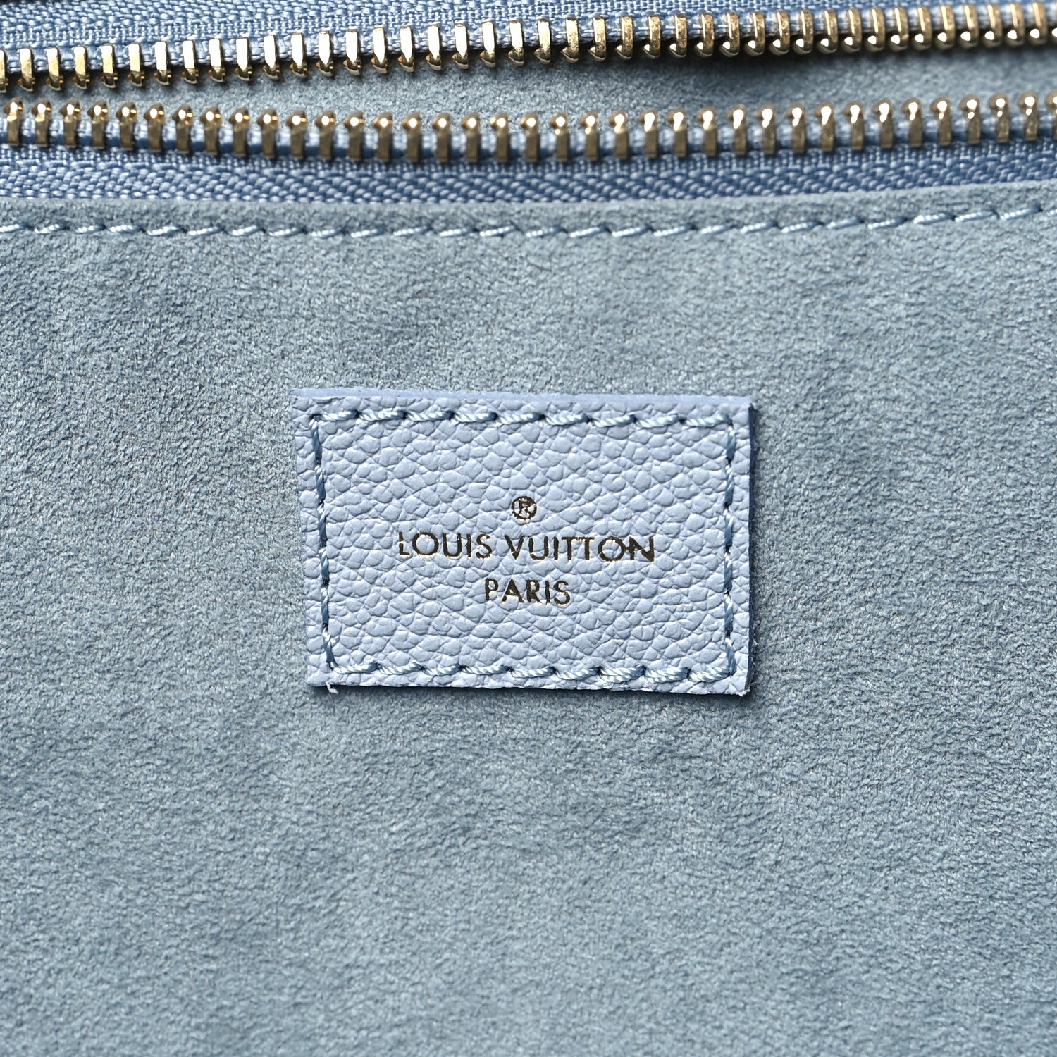 Louis Vuitton Empreinte Monogram Giant Neverfull MM Blue Hour 7 of 11