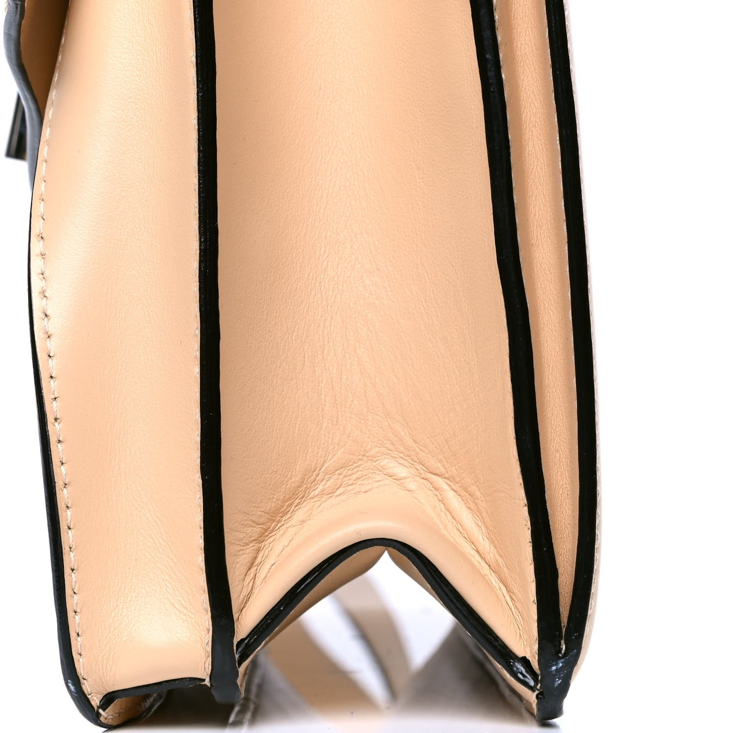 Calfskin Medium Hava Top Handle Bag Warm Sand