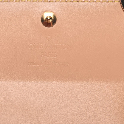 Louis Vuitton Monogram Multicolor Porte-Monnaie Plat Coin Purse White 6 of 8