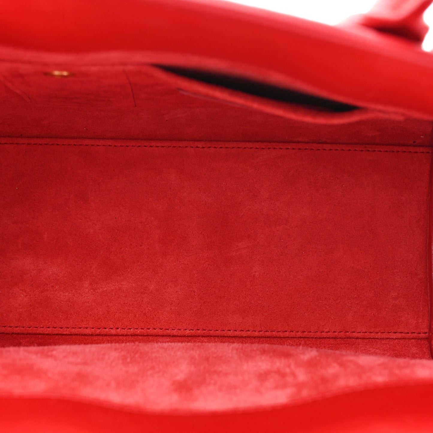 Calfskin Nano Sac De Jour Lipstick Red